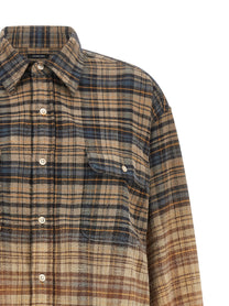 R13 Boyfriend Shirt Gold