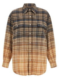 R13 Boyfriend Shirt Gold
