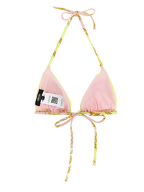 Versace Bra Barocco Print Gold