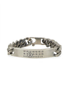 MM6 Maison Margiela Women's Chain Bracelet with Numeric Signature Silver, view 2