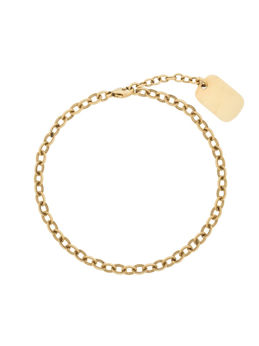 Saint Laurent Men's Bracciale Catena Gold