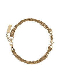 Saint Laurent Women's Bracciale Cassandre Gold