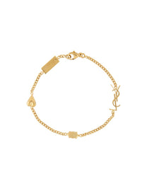 Saint Laurent Women's Cassandre Bracelet Gold, view 2
