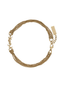 Saint Laurent Women's Bracciale Cassandre Gold