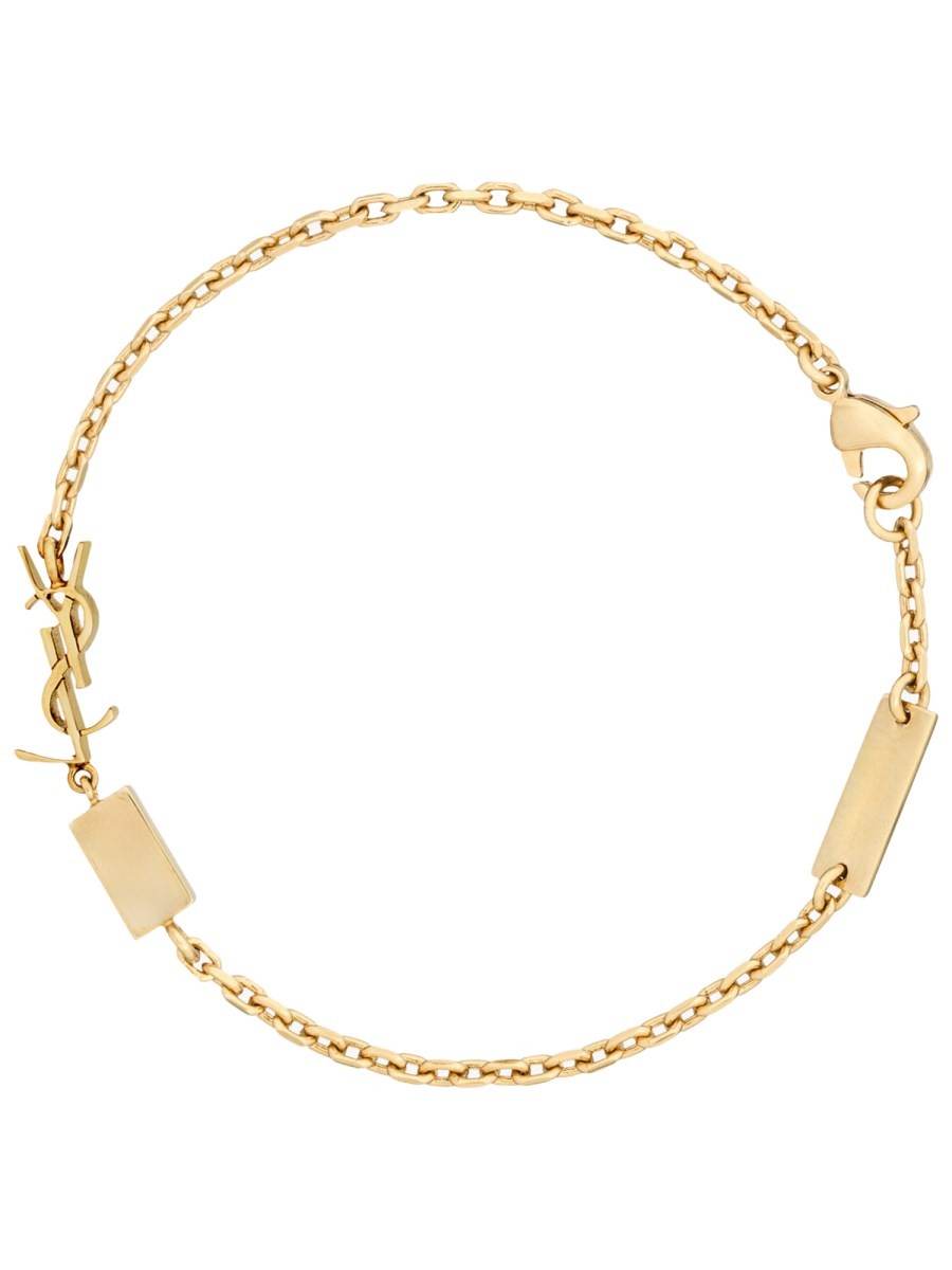 Saint Laurent Women's Cassandre Bracelet Gold, view 2