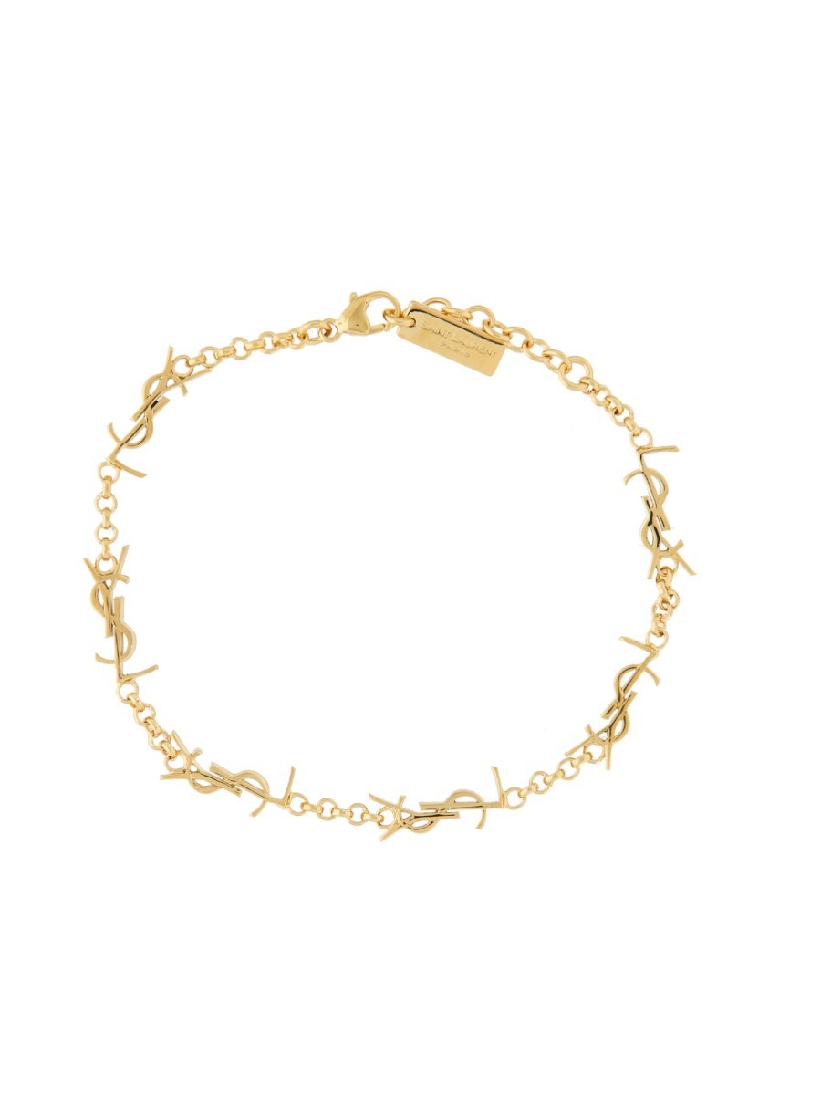 Saint Laurent Women's Cassandre Bracelet Gold