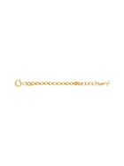 Saint Laurent Women's Bracelet with Ciondolo Cassandre Gold, view 2