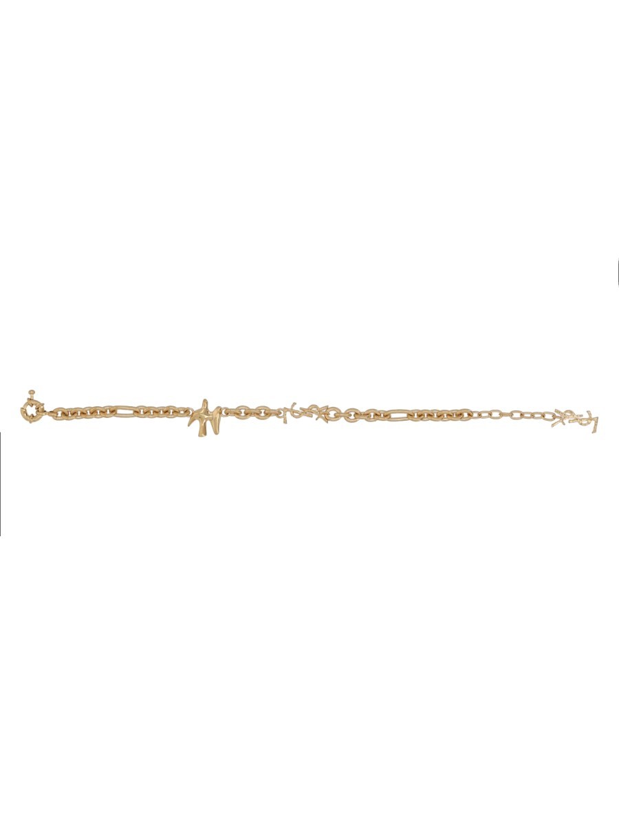 Saint Laurent Women's Bracelet with Colomba Cassandre Gold, view 3