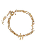 Saint Laurent Women's Bracelet with Colomba Cassandre Gold