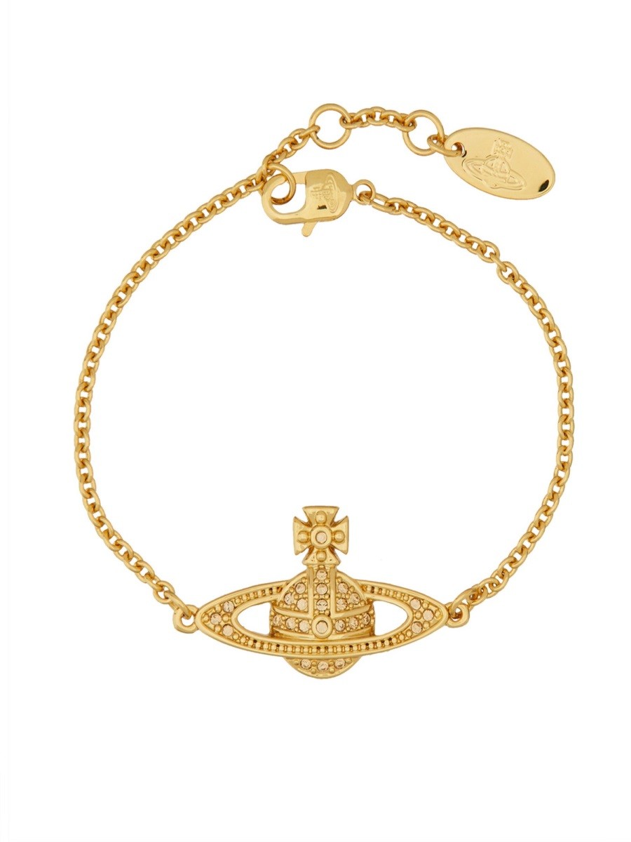 Vivienne Westwood Women's Bracciale Mini Bas Relief Gold