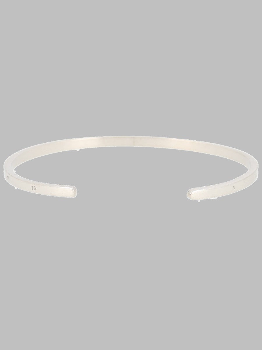 Maison Margiela Unisex Bracciale Numeric Silver