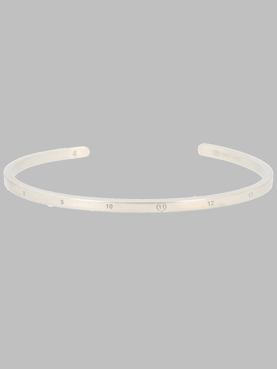 Maison Margiela Unisex Bracciale Numeric Silver