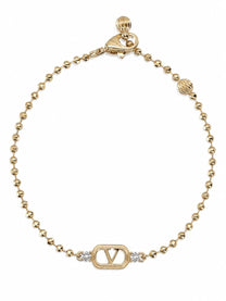 Valentino Women's Bracciale Ovalette Gold