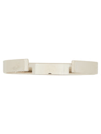 MM6 Maison Margiela Women's Bracciale Rigido Con Numeric Signature Silver