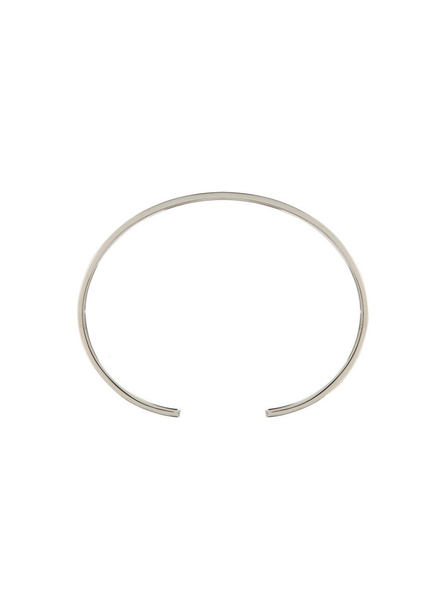 MM6 Maison Margiela Women's Bracciale Rigido Silver