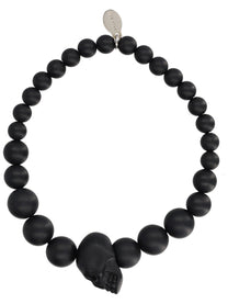 Alexander McQueen Men's Bracciale Skull Black