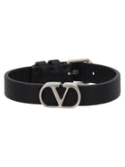 Valentino Men's Vlogo Signature Bracelet Black
