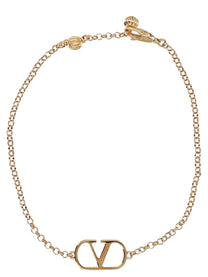 Valentino Women's Bracciale Vlogo Signature Gold