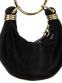 Chloé Bracelet Hobo Mini Handbag Black