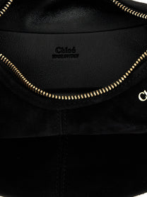 Chloé Bracelet Hobo Mini Handbag Black