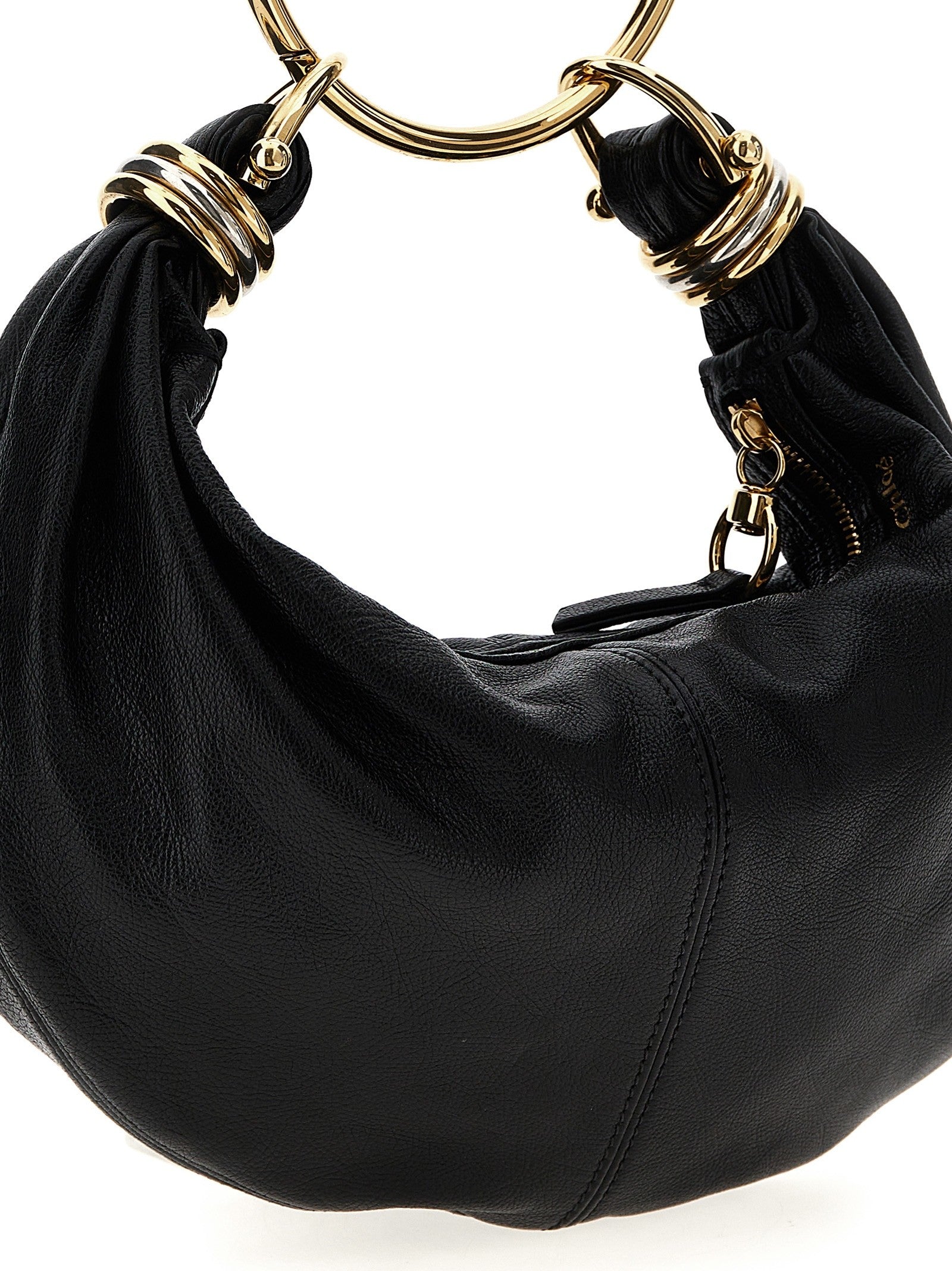 Chloé Bracelet Hobo Piccola Handbag Black