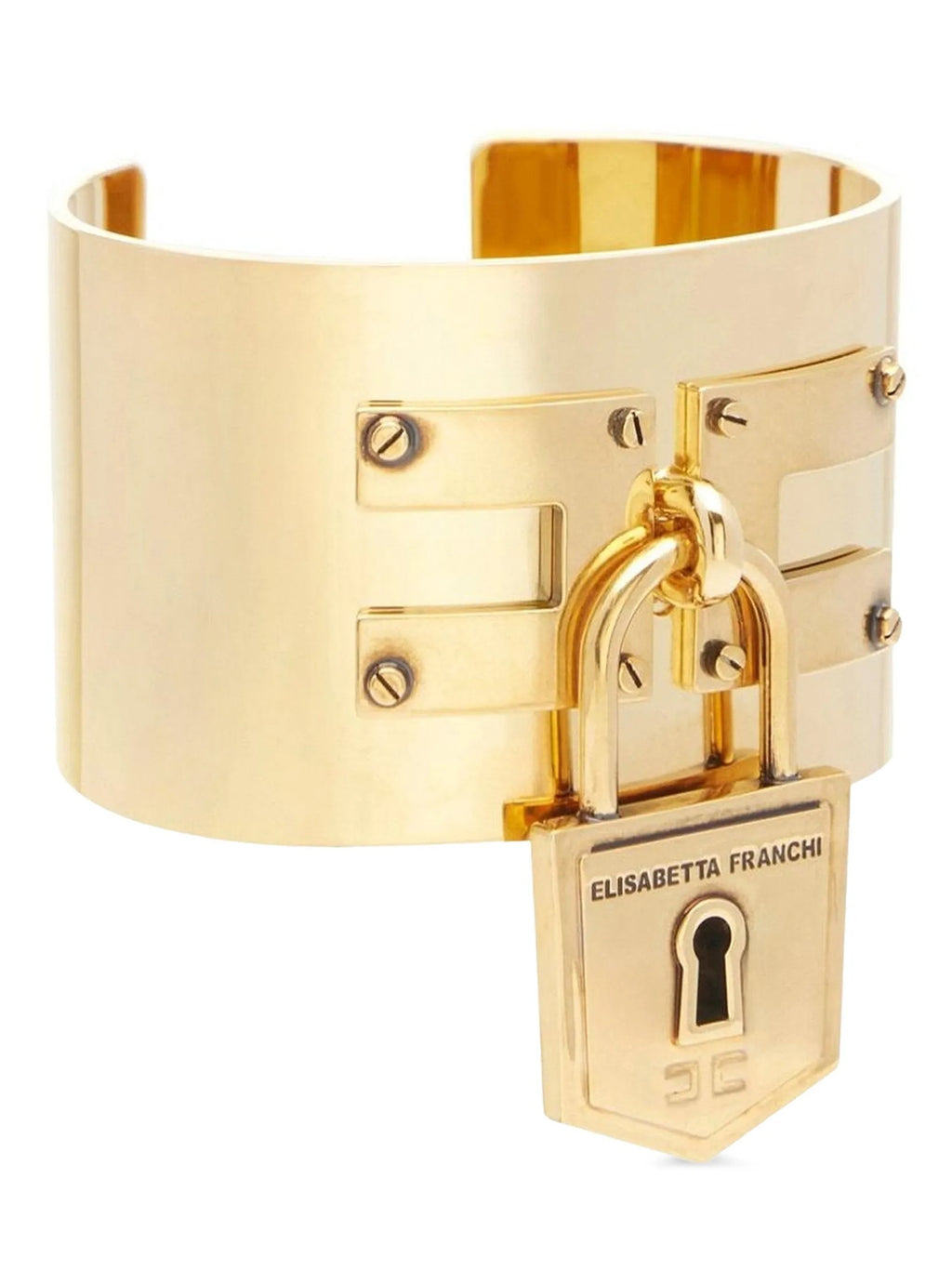 Elisabetta Franchi Bracelet Padlock Gold