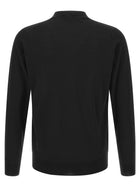 John Smedley Bradrick Cardigan Black, view 2