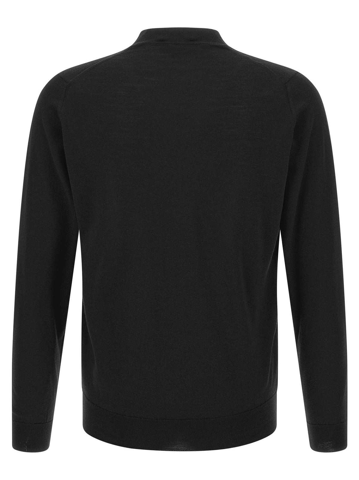 John Smedley Bradrick Cardigan Black, view 2