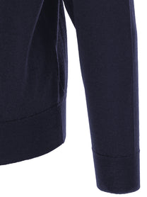 John Smedley Bradrick Cardigan Blue, view 4