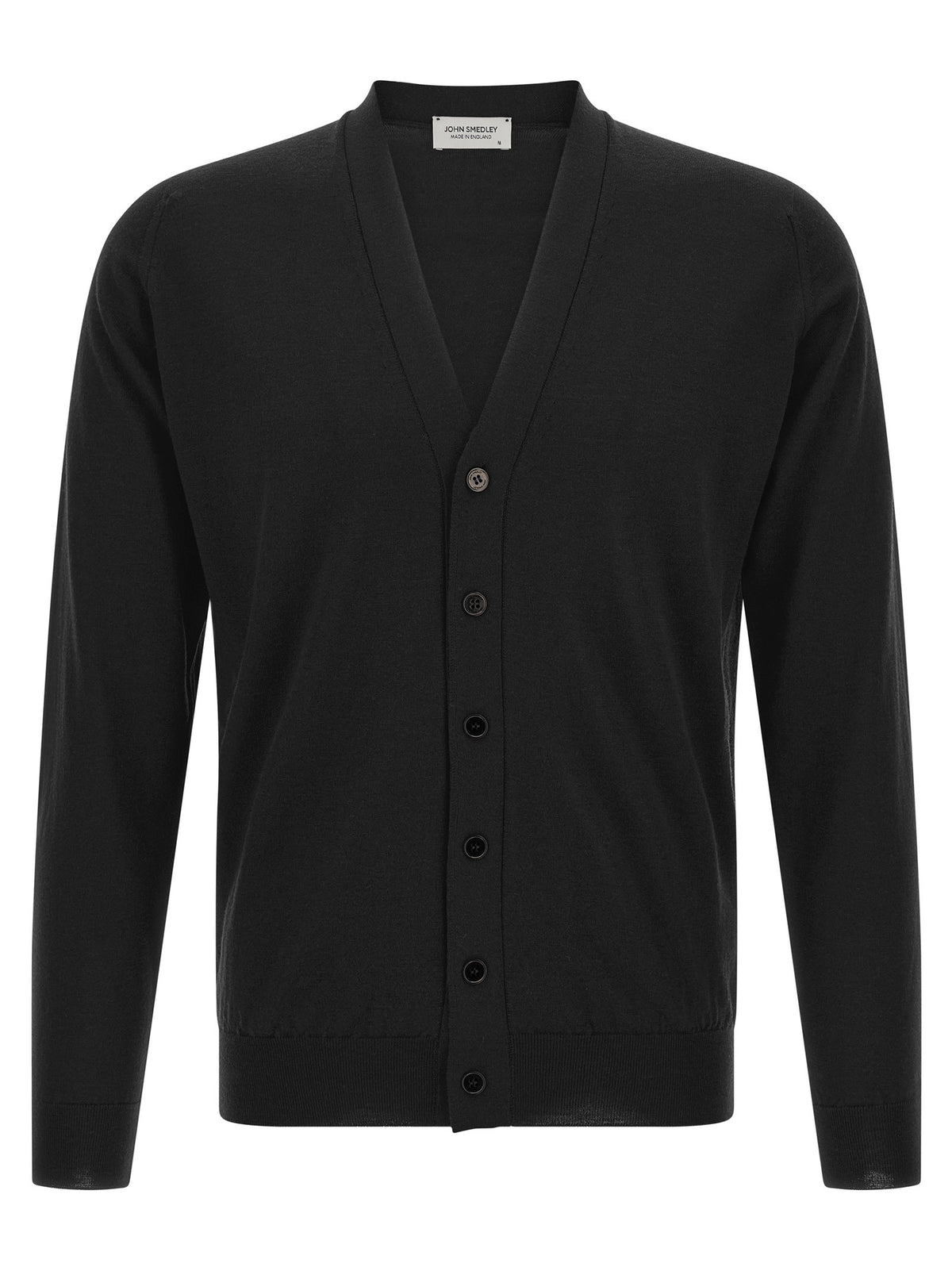 John Smedley Bradrick Cardigan Black