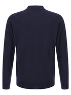 John Smedley Bradrick Cardigan Blue, view 2