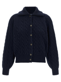 Polo Ralph Lauren Braided Cardigan Blue