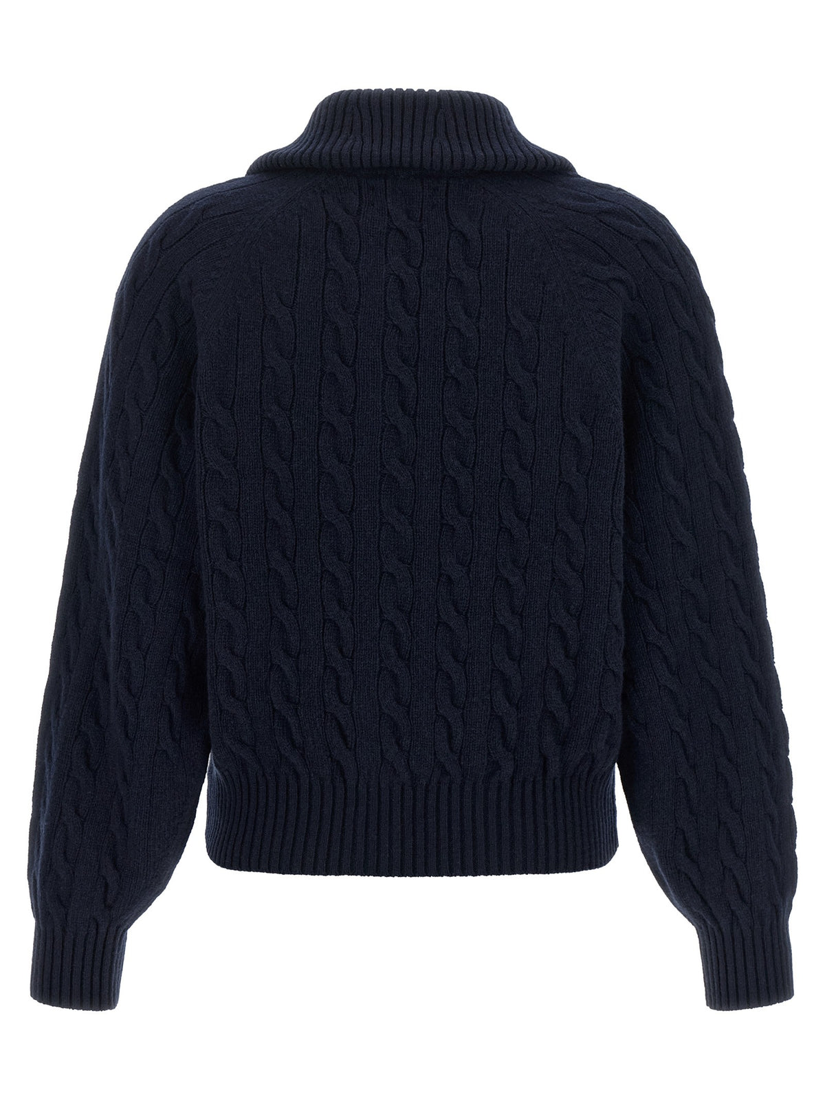 Polo Ralph Lauren Braided Cardigan Blue