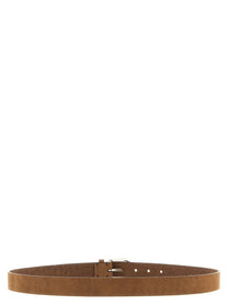 Brunello Cucinelli Braided Leather Belt Brown