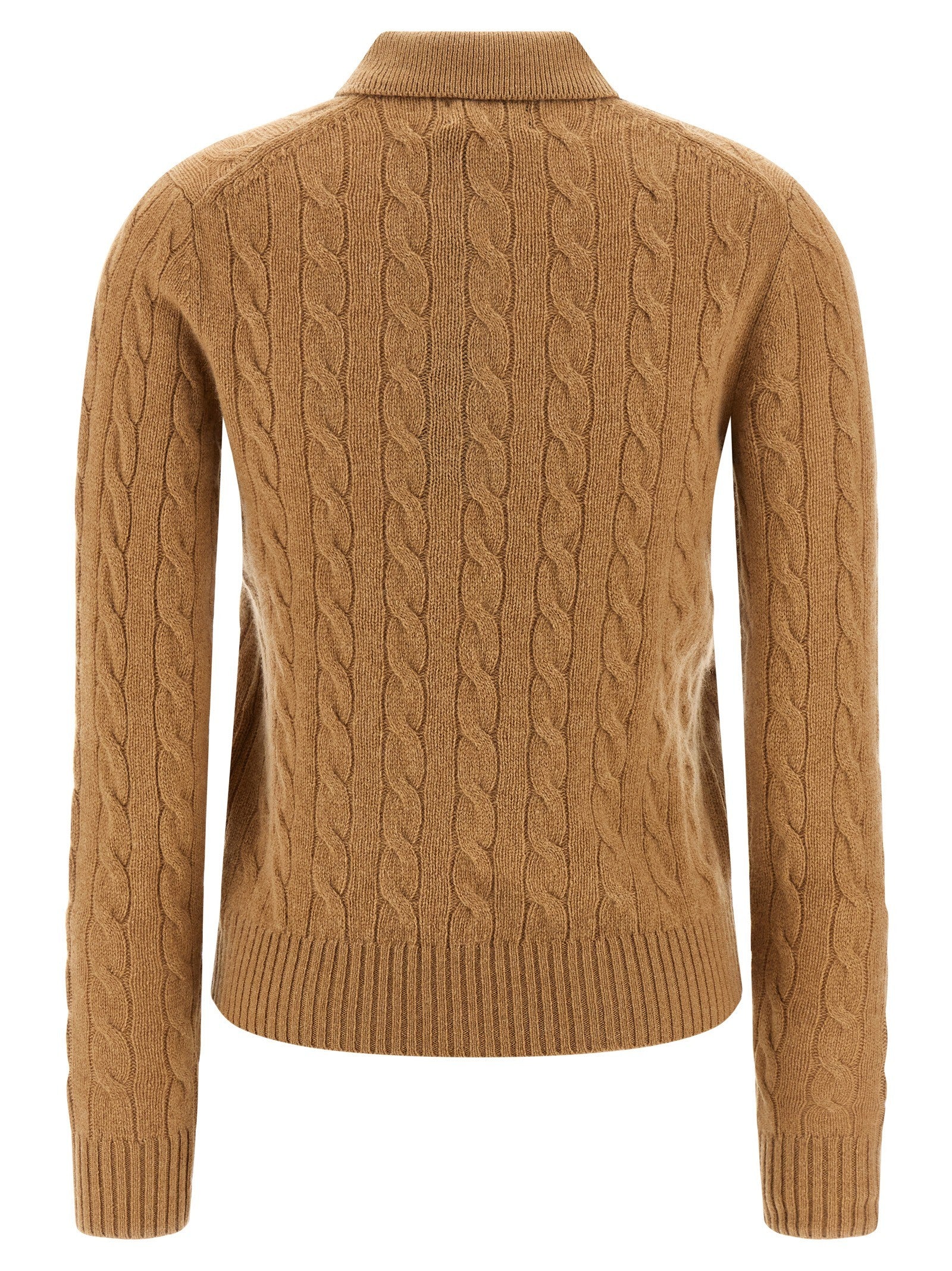Polo Ralph Lauren Braided Polo Shirt Beige