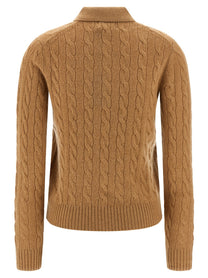 Polo Ralph Lauren Braided Polo Shirt Beige