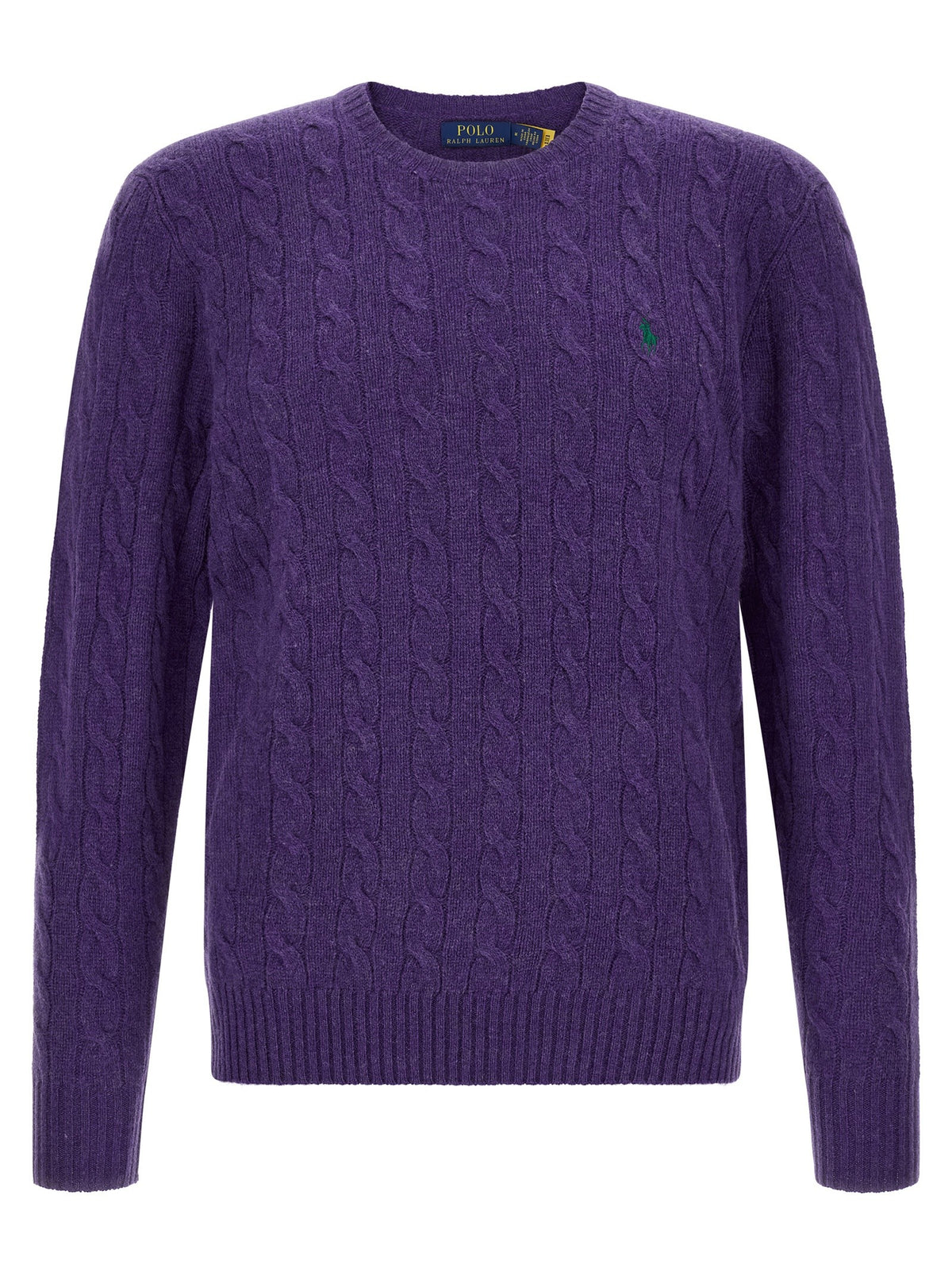 Polo Ralph Lauren Braided Sweater Purple