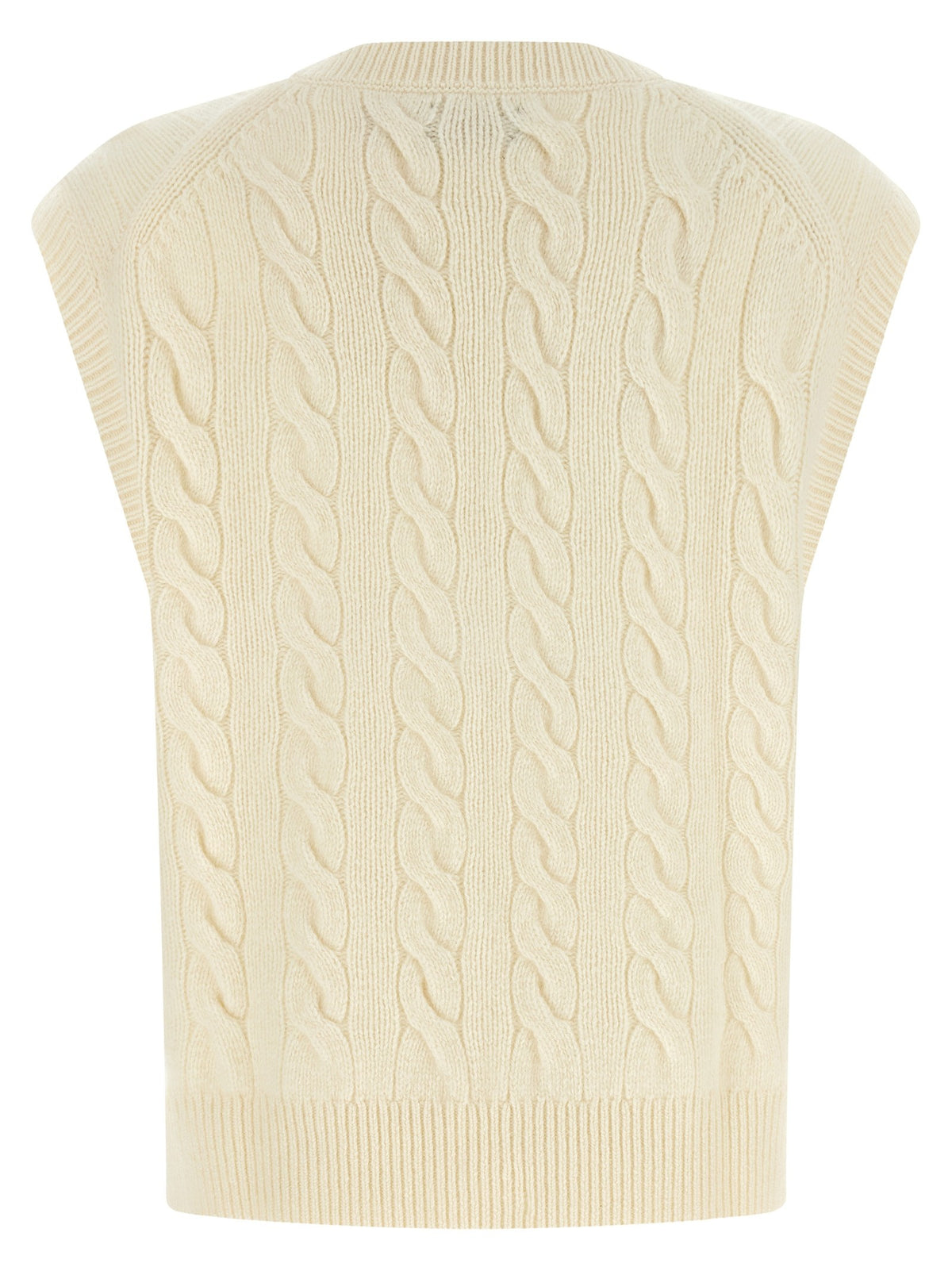 Polo Ralph Lauren Braided Vest White