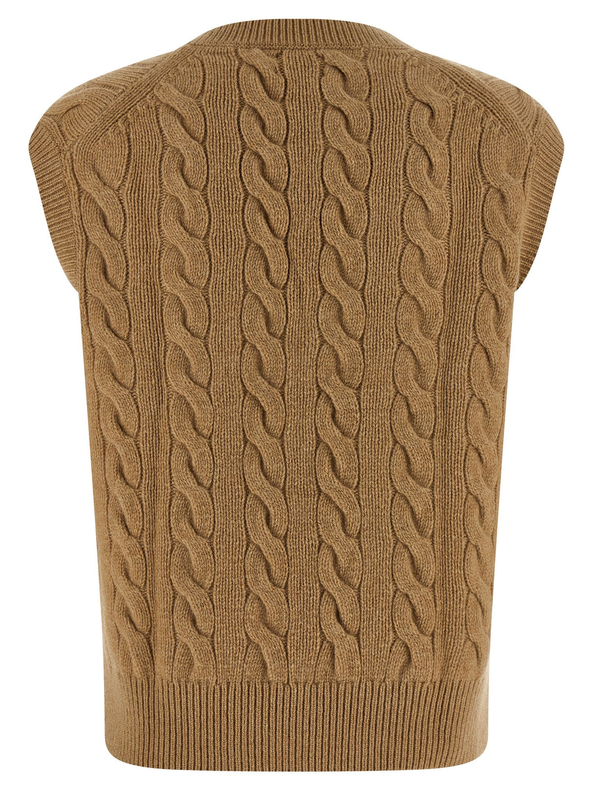 Polo Ralph Lauren Braided Vest Beige
