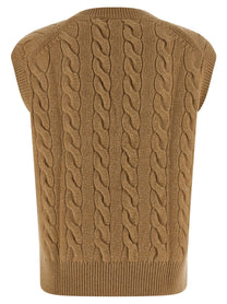 Polo Ralph Lauren Braided Vest Beige