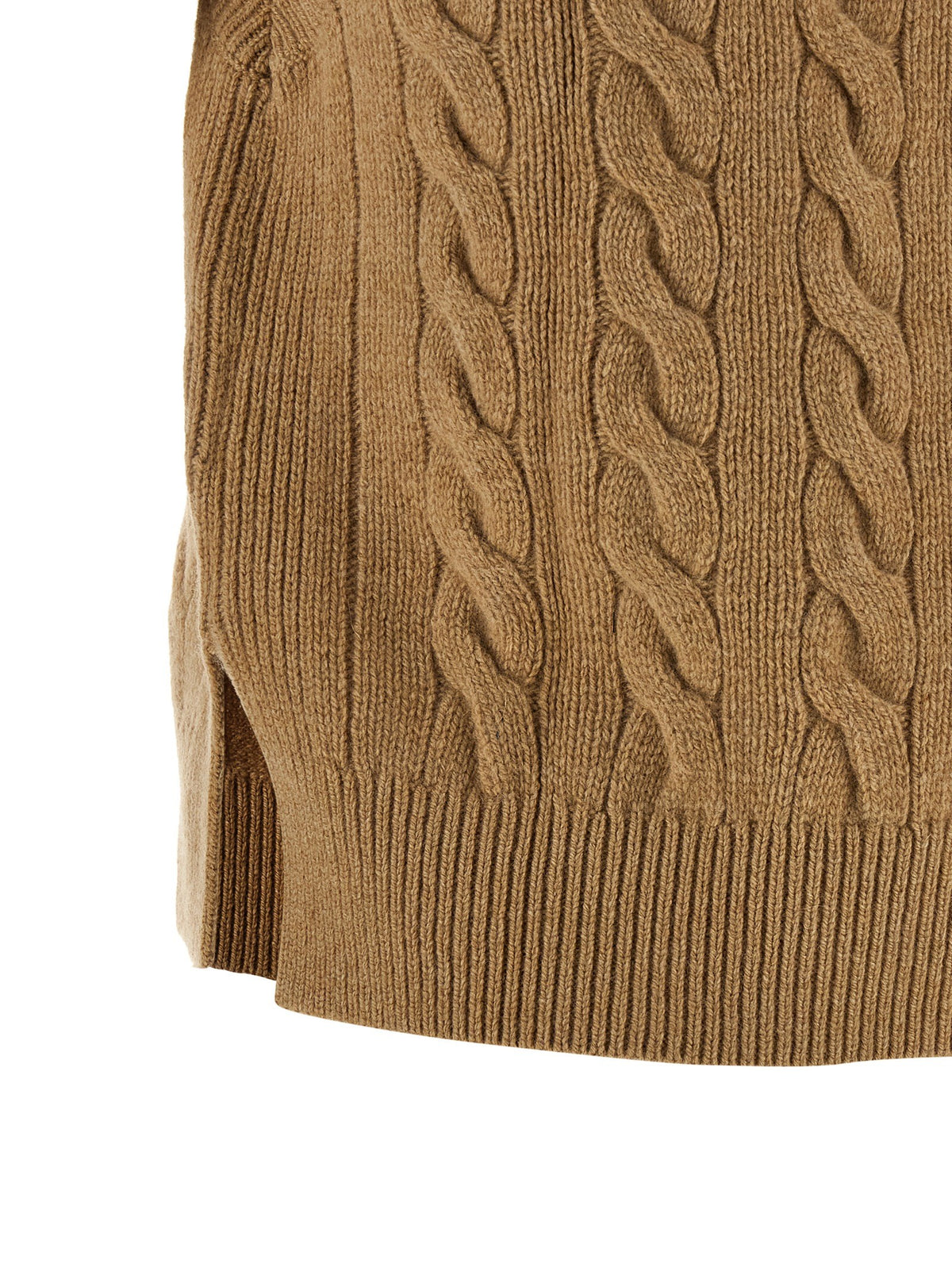 Polo Ralph Lauren Braided Vest Beige