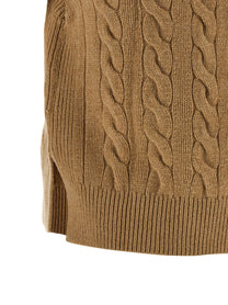 Polo Ralph Lauren Braided Vest Beige