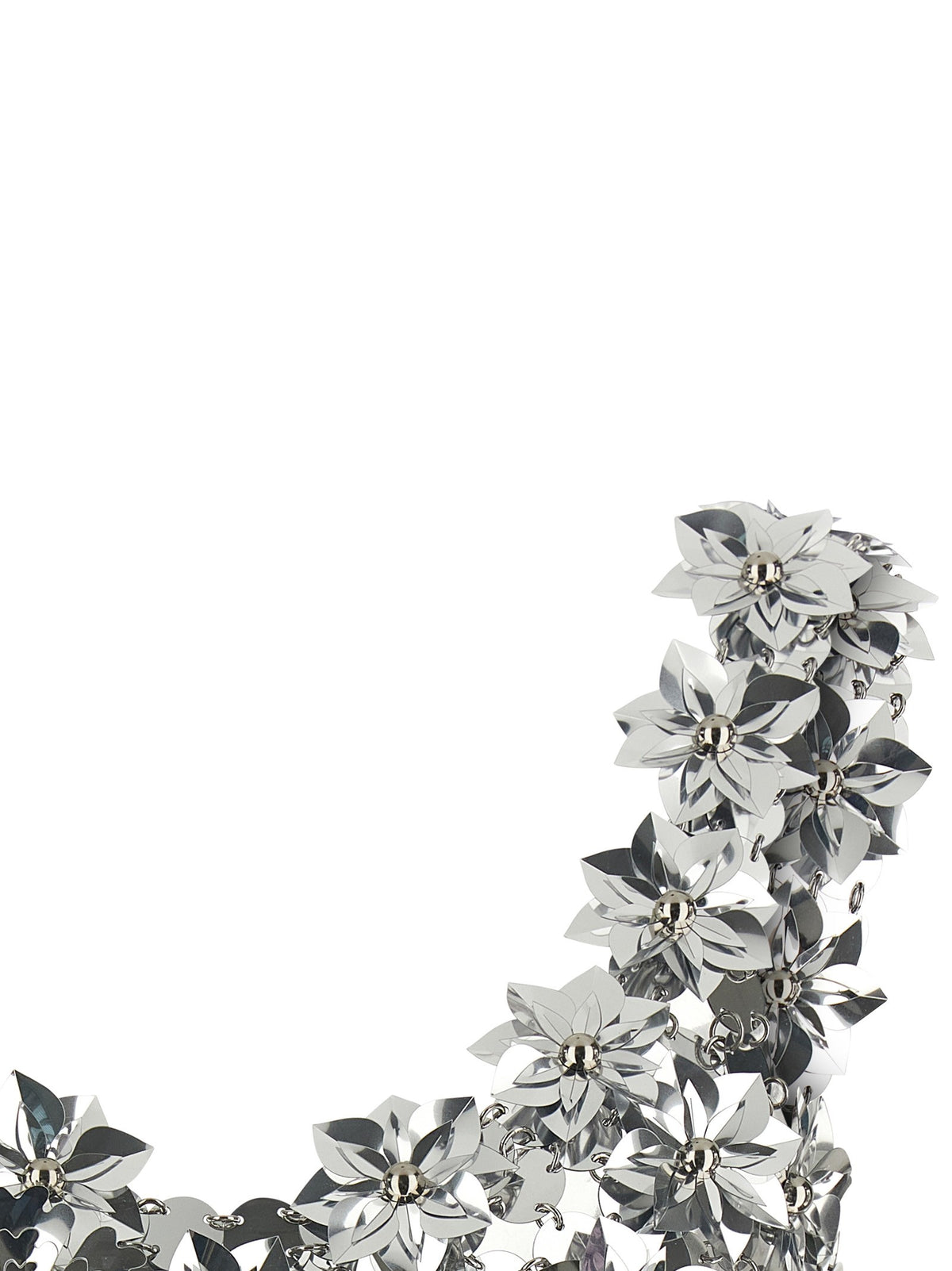 Rabanne Bralette Top Silver, view 3