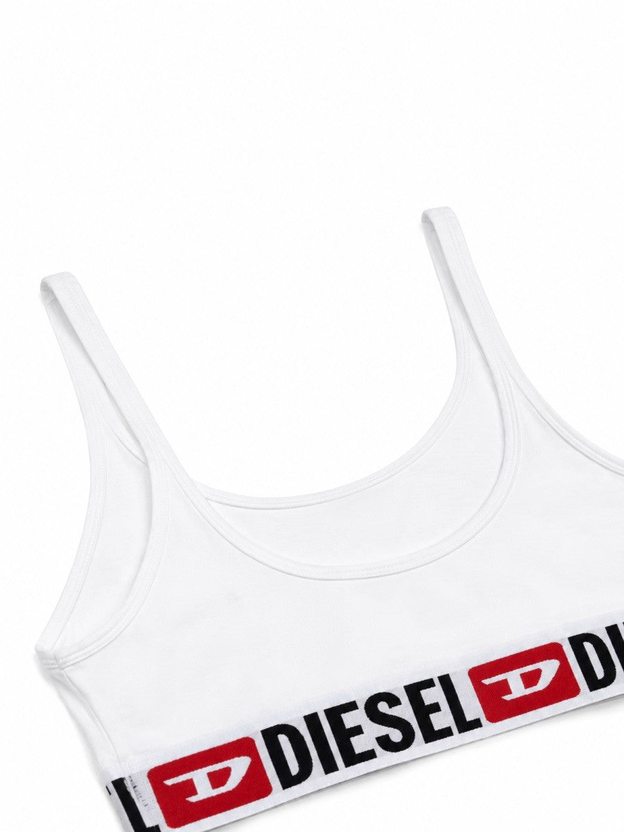 Diesel Women's Bralette Ufsb Oriba White