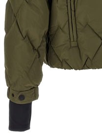 Moncler Grenoble Bramans Down Jacket Green, view 5