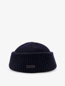 Loro Piana Men's Brando Cashmere Hat Blue Loro Piana