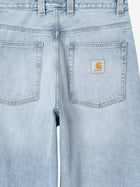 Carhartt Wip Men's Brandon Blue Denim Jeans Blue, view 3