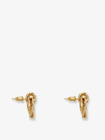 Ferragamo Women's Brass Earrings Gold