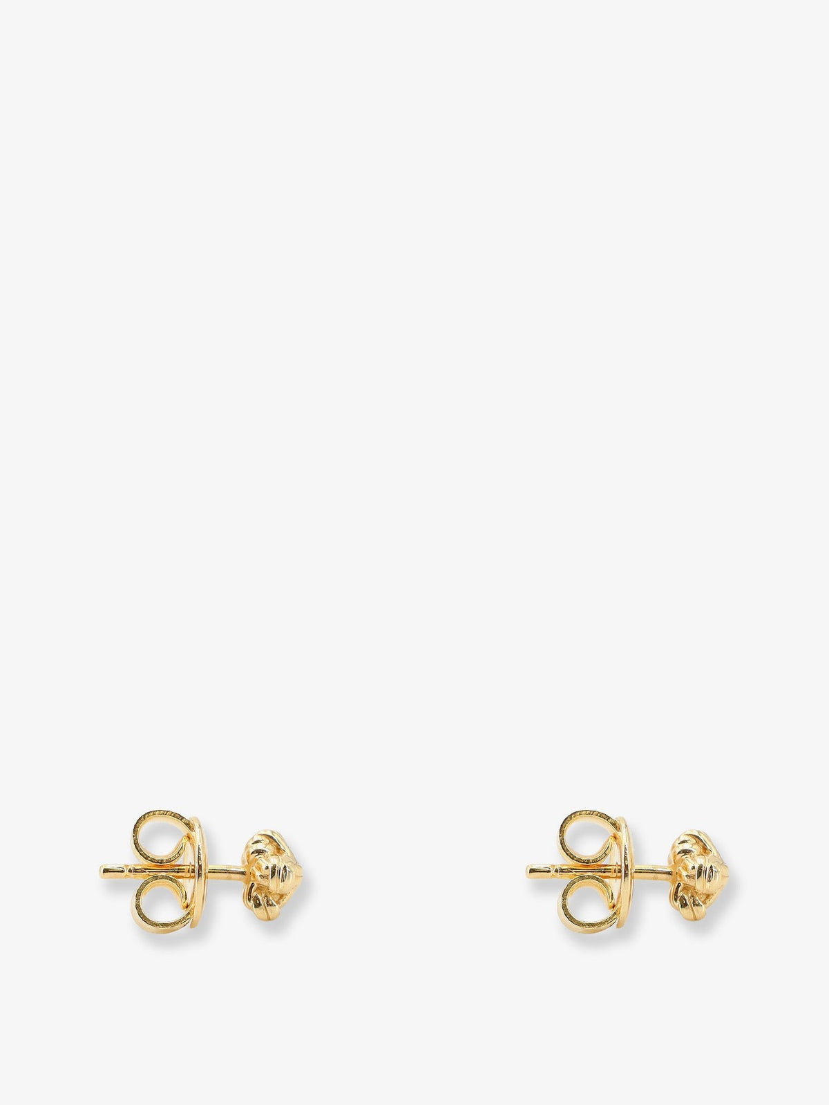 Bottega Veneta Women's Brass Earrings Yellow