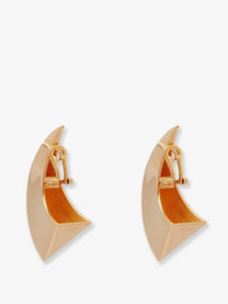 ALAÏA Women's Brass Earrings Gold